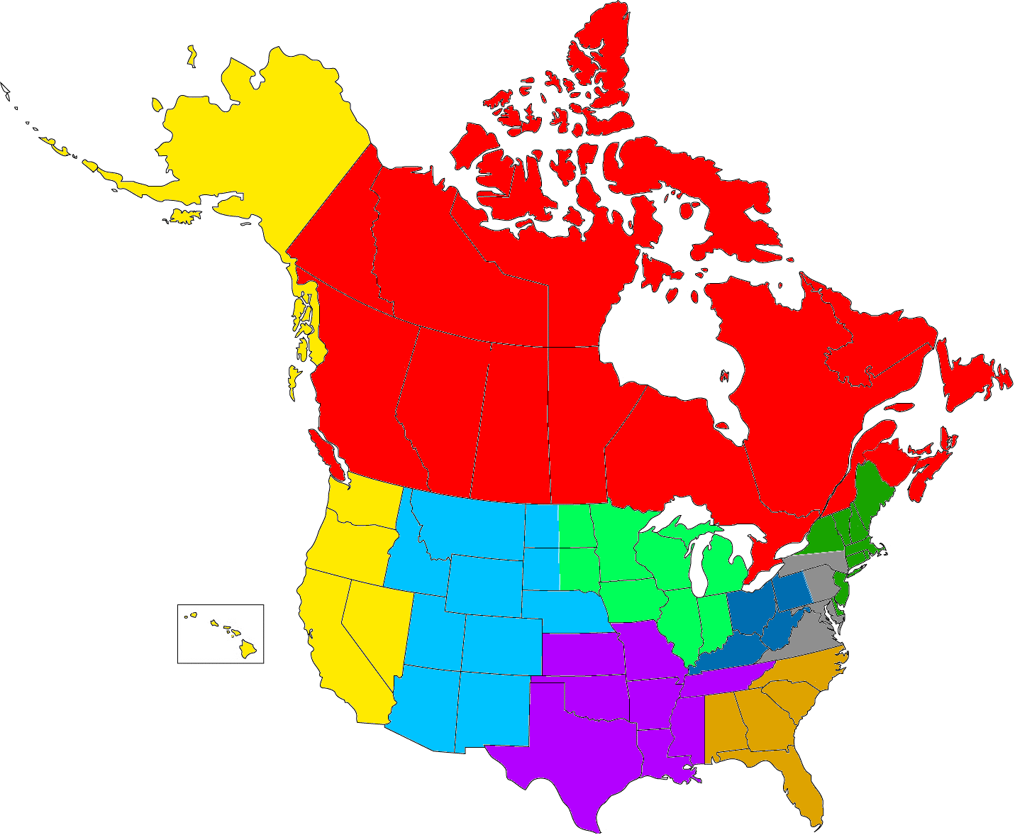 Ibew Local Jurisdiction Map